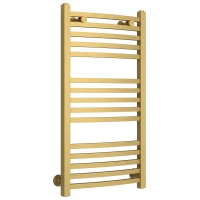 Полотенцесушитель водяной 800x400 золотой матовый Сунержа Аркус 032-0251-8040