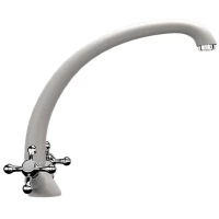 Смеситель для кухни Ulgran белый U-013-331