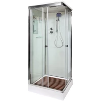 Душевая кабина 80x80x220 см Deto K408SEL прозрачное