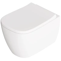 Унитаз подвесной Alice Wunder 45000101 безободковый, торнадо, белый глянец