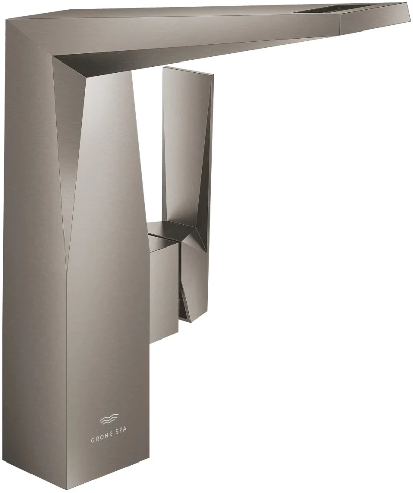 

Смеситель для раковины Grohe Allure Brilliant 24345AL0 без донного клапана, темный графит матовый