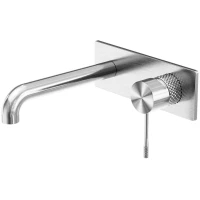 Смеситель для раковины Feramolli Sole S668-20CN встраиваемый, никель матовый