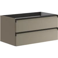 Тумба под раковину Onsen Fusion Hazelnut 78-BP-082-K1-M16 79,5 см, подвесная, фундук матовый