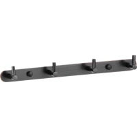 Планка с крючками Savol S-007214H для ванны, черная бронза