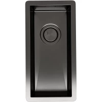 Кухонная мойка Reflexion Como RX2022BL 22x44 см, оружейная сталь