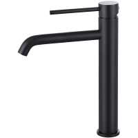 Смеситель для раковины Oliveeka OL-962002-MB черный матовый