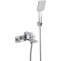 Смеситель для ванны Belz B60613 с душевым гарнитуром, хром