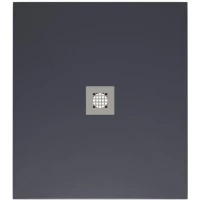 Душевой поддон Allen Brau Priority 8.31004-AM 100x90 см, из литьевого мрамора, прямоугольный, антрацит матовый