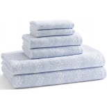 Изображение товара полотенце для рук 71x41 см kassatex wavy whisper blue bwv-110-whb