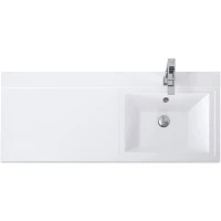 Раковина над стиральной машиной 120,3x48,2 см BelBagno Kraft BB1200/480-LV-MR-R