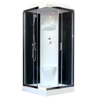 Душевая кабина 90x90x217 см Royal Bath RB90HP6-BT-CH прозрачное