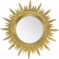 Зеркало 117x117 см золотой Migliore Солнышко 30581
