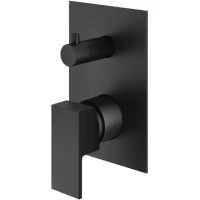 Смеситель для ванны Plumberia Selection TAG TG1901NO встраиваемый, черный матовый