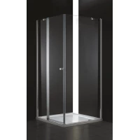 Душевой уголок Cezares Elena 90x90 см текстурное стекло ELENA-W-A-12-90-P-Cr-L