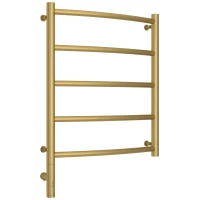 Полотенцесушитель электрический 600x500 золотой матовый МЭМ левый Сунержа Галант 3.0 032-5800-6050