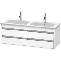 Тумба белый матовый 127 см Duravit Ketho KT643301818
