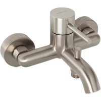 Смеситель для ванны Mariani Next B16212NS нержавеющая сталь