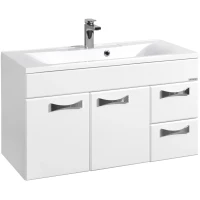 Тумба белый глянец 99,8 см Акватон Диор 1A167701DR010