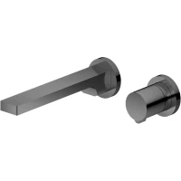 Смеситель для раковины Feramolli Dante GS8823F CoolStart, встраиваемый, графит матовый