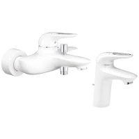 Комплект смесителей Grohe Eurostyle New 33591LS3 + 33558LS3