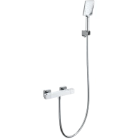 Термостат для душа Wonzon & Woghand Stay 3 WW-B2062-A-CR с душевым гарнитуром, хром