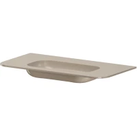 Раковина Armadi Art Voi Stonefinish Daphne 786-100-SF-D без отв. 102x51 см, накладная, бежевый камень матовый