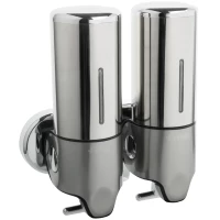 Диспенсер для жидкого мыла Fixsen Hotel FX-31012A-2 825 мл, двойной, хром