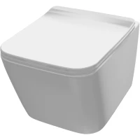 Унитаз подвесной Knotlor Gravity WC510WG безободковый, с сиденьем микролифт, белый