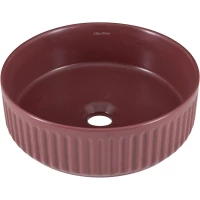 Раковина-чаша Allen Brau Fantasy Line 4.11032.BD 36x36 см, накладная, бордо
