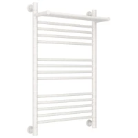 Полотенцесушитель водяной 800x500 античное белое золото Сунержа Богема с полкой+ 10-0223-8050