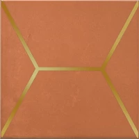 Декор Kerama Marazzi Витраж оранжевый 15x15 OP/D181/17066