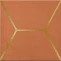 Плитка OP/D181/17066 Декор Витраж оранжевый 15x15