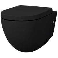 Унитаз подвесной Artceram File 2.0 FLV004 17 30 безободковый, черный матовый