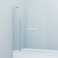 Шторка для ванны 120 см IDDIS Ray RAY6CS2i90 прозрачное