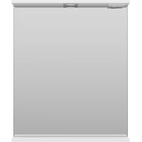 Зеркало Misty Енисей Э-Ени02060-011 60x72 см, с подсветкой, выключателем, белый глянец/белый матовый