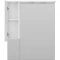 Зеркальный шкаф Misty Чегет П-Чег-02085-01Л 82,5x100,1 см L, с подсветкой, выключателем, белый глянец - 3