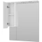 Зеркальный шкаф Misty Чегет П-Чег-02085-01Л 82,5x100,1 см L, с подсветкой, выключателем, белый глянец - 4