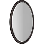 Изображение товара зеркало 65x100 см черный матовый clarberg borgia bor0210blk