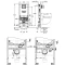 Монтажный элемент для подвесного унитаза Grohe Skate Cosmopolitan S 39603000 - 3