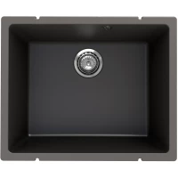 Кухонная мойка Ulgran Under 500-09 55x45 см, мокрый асфальт