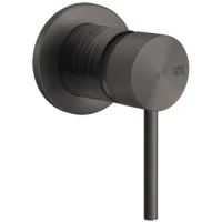 Смеситель для душа Gessi Gessi316 54319#707 встраиваемый, черный хром матовый