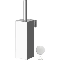 Ёршик Cezares Prizma PRIZMA-TBS-BIO настенный, белый матовый