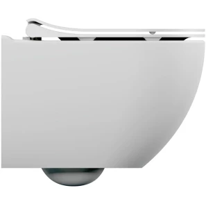 Изображение товара унитаз подвесной cersanit brasko smart a64824 безободковый, с сиденьем микролифт, белый