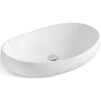 Раковина-чаша WesnaArt Nova 4060-NOV03 63x42 см, накладная, белый