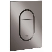 Кнопка смыва Grohe Arena Cosmopolitan S 37624A00 для инсталляции, темный графит глянец