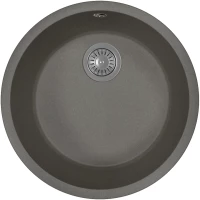 Кухонная мойка Florentina Вега Зеро 22.425.D0440.102 49x49 см, черный