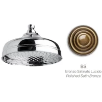 Верхний душ Bugnatese 19116BR 200 мм, бронза