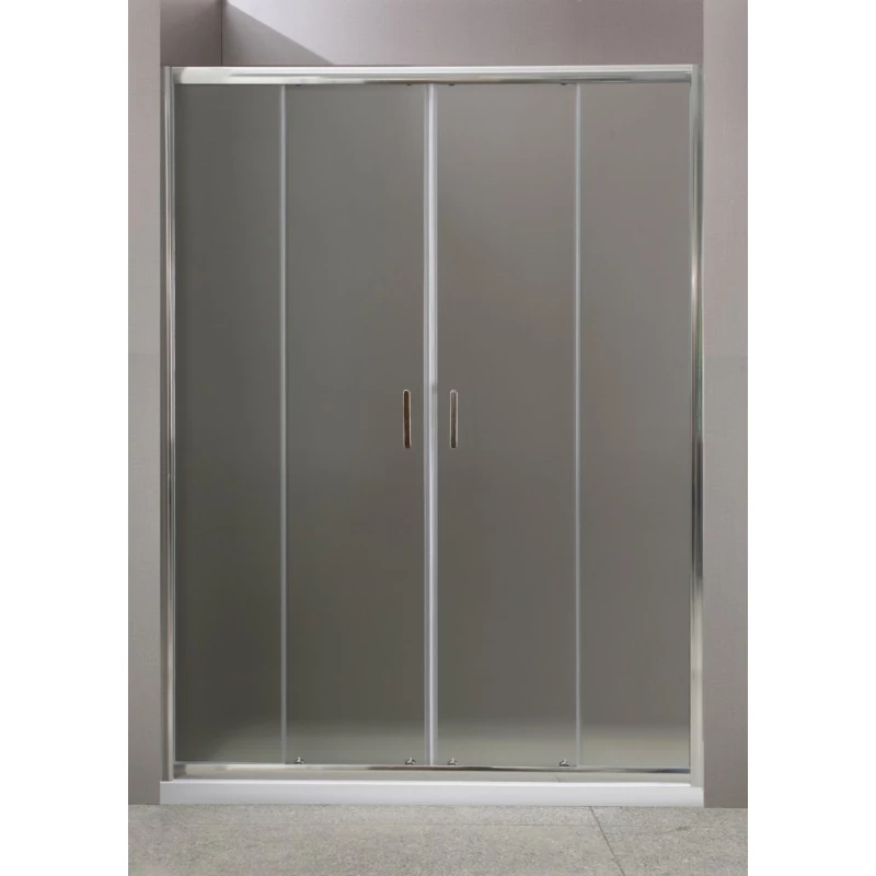 Душевая дверь 170 см BelBagno UNO-BF-2-170-P-Cr текстурное стекло