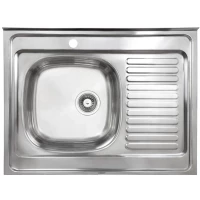 Кухонная мойка Kaiser полированная сталь KSS-8060L