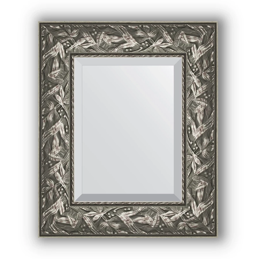 Зеркало 49х59 см византия серебро Evoform Exclusive BY 3364 - фото 1